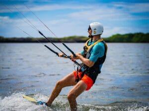 Session de kitesurf au Sakalava Lodge, Madagascar
