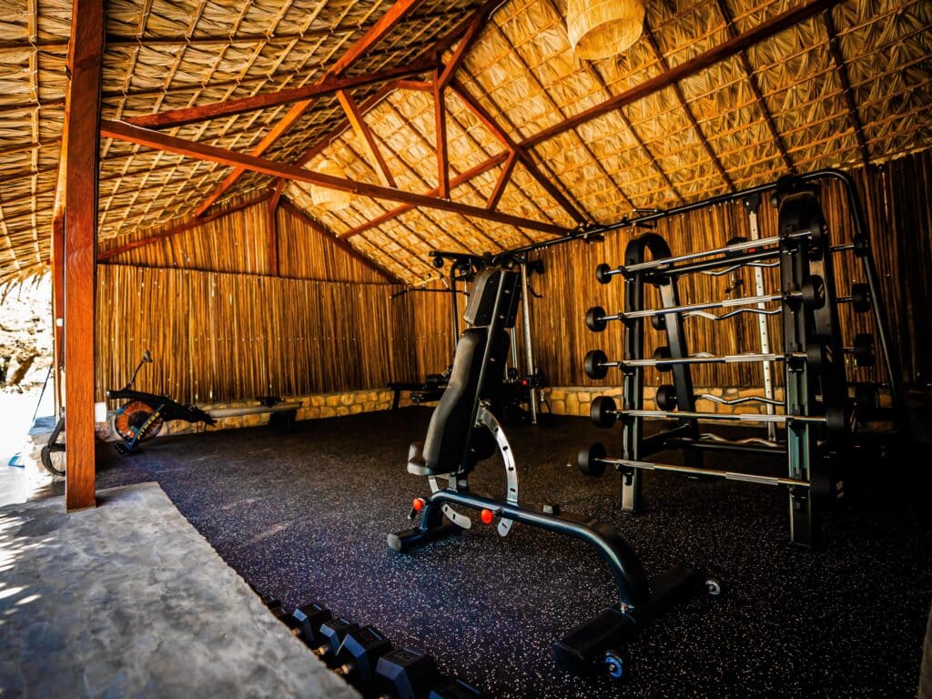 Espace fitness et sport du Sakalava Lodge